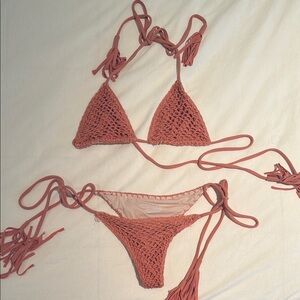 ACACIA crochet swimsuit — never worn